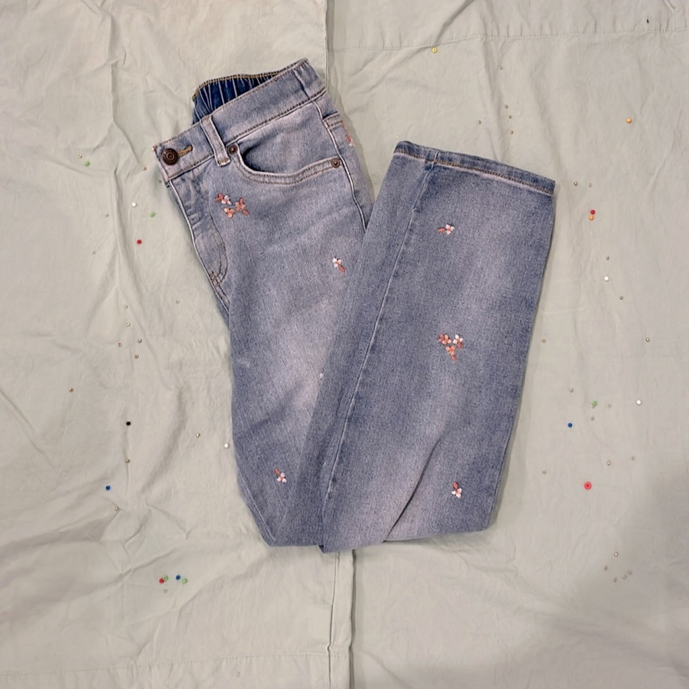 Cat & Jack | Floral Print Jeans | 🌸